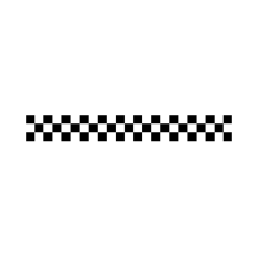 Retro checkers border