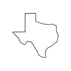 Texas outline