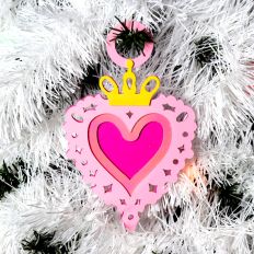 Royal Heart Ornament