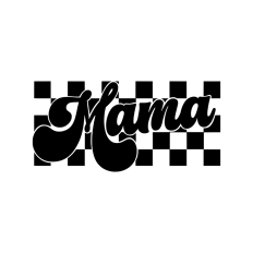 Mama retro checkers