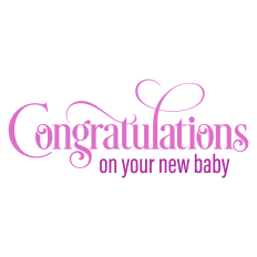 Congratulations on Your New Baby Sentiment