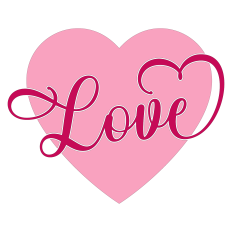 Love Heart for Valentine's Day