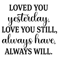 Valentine's Day Card Sentiment
