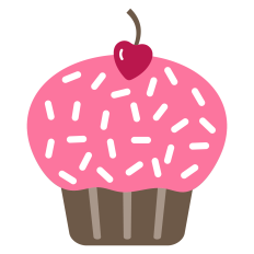 Cupcake for Valentine's Day
