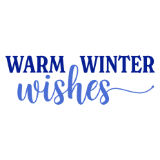 Warm Winter Wishes Sentiment