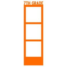 Seventh Grade Photostrip Frame