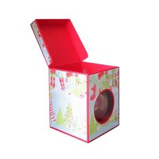 80mm bauble box with lift back lid