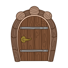 Fairy Door in Trunk