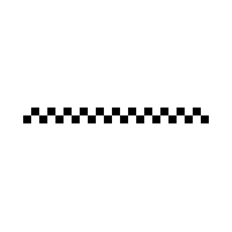 Retro checkers border