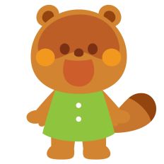 tanuki's whole body