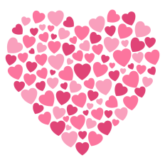 Heart Collage for Valentine's Day