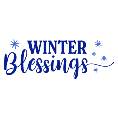 Winter Blessings Sentiment