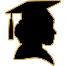 Graduation Silhouette