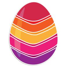 Layered Easter Egg