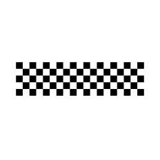 Retro checkers border