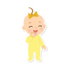 Baby in a jumpsuit