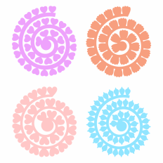 Rolled Flower