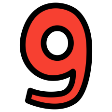 Number Nine 9