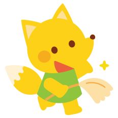 fox with otsukimi