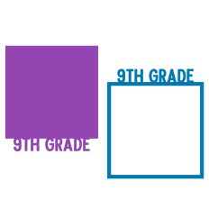 Ninth Grade Background and Frame