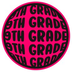 Ninth Grade Layered Monogram