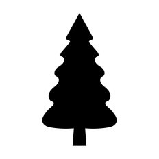 Christmas Tree Silhouette