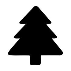 Christmas Tree Silhouette