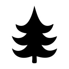 Christmas Tree Silhouette