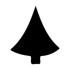 Christmas Tree Silhouette