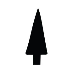 Christmas Tree Silhouette
