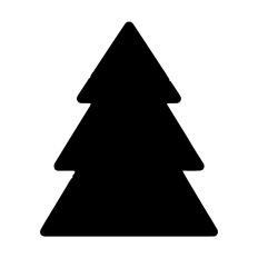 Christmas Tree Silhouette