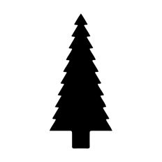 Christmas Tree Silhouette