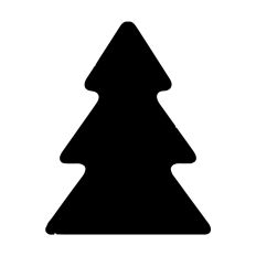 Christmas Tree Silhouette