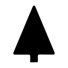 Christmas Tree Silhouette