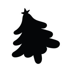 Christmas Tree Silhouette