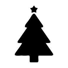 Christmas Tree Silhouette