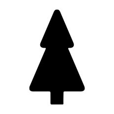 Christmas Tree Silhouette