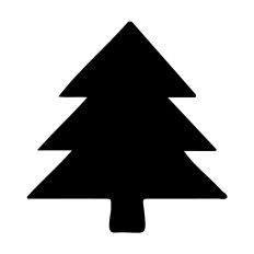 Christmas Tree Silhouette