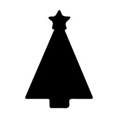 Christmas Tree Silhouette