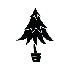Christmas Tree Silhouette