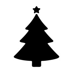 Christmas Tree Silhouette