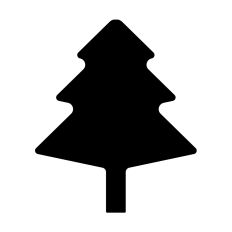 Christmas Tree Silhouette