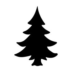 Christmas Tree Silhouette