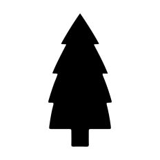 Christmas Tree Silhouette