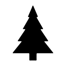 Christmas Tree Silhouette