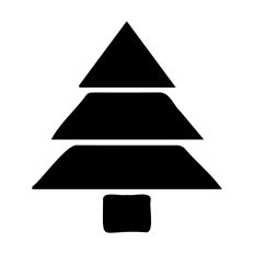 Christmas Tree Silhouette