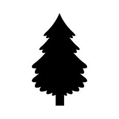 Christmas Tree Silhouette