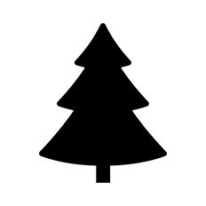 Christmas Tree Silhouette
