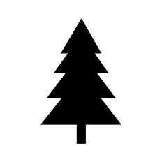 Christmas Tree Silhouette