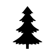 Christmas Tree Silhouette